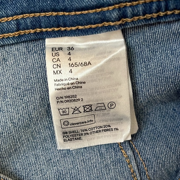 High Rise Sailor Marine Jeans Wide Leg - Picture 6 of 13